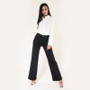 Blugi Dama Negri Evazati Nina Carter P080-8 M8, 38, Negru