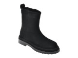 Ghete FLAVIA PASSINI negre, AC6409, din piele intoarsa