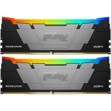 Memorie FURY Renegade Black RGB 32GB DDR4 3200MHz CL16 Dual Channel Kit, Kingston