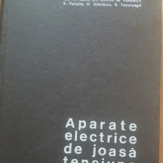 GH. HORTOPAN - APARATE ELECTRICE DE JOASA TENSIUNE, 1969