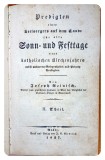 G597-Predici in duminici și zile de sarbatoare- Anuar bisericesc catholic Graz 1837-al-2-lea volum-Joseph Reinisch-Predigten eines Sonn und Festtage.