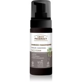 Green Pharmacy Bamboo &amp; Niacinamide Face Foam spuma de curatare 150 ml