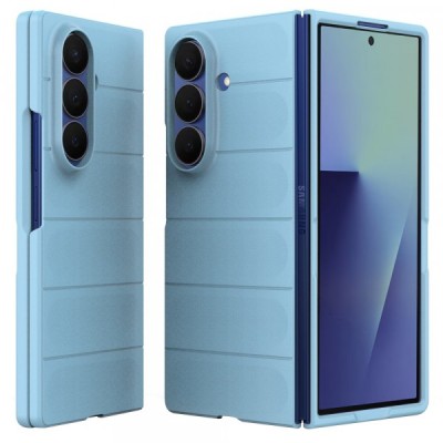 Husa pentru Samsung Galaxy Z Fold7 F966, Techsuit, Magic Shield, Bleu foto