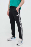 Adidas Performance pantaloni de antrenament Train Essentials culoarea negru, cu imprimeu IB8168