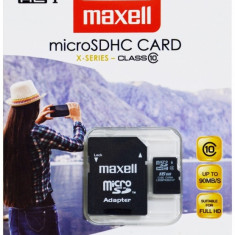 MicroSDHC 16Gb Maxell Clasa 10 Cu Adaptor