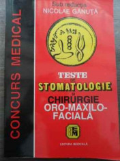 Teste De Stomatologie Si Chirurgie Oro-maxilo-faciala - Sub Redactia Nicolae Ganuta ,524695 foto