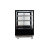 Cumpara ieftin Vitrina Frigorifica Profesionala Yato YG-05045, 400L, 90x80.5x144.5cm, Negru, Refrigerare, Afisaj Temperatura, Rafturi Ajustabile, Garantie 24 Luni