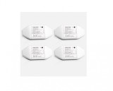 Cumpara ieftin Comutator inteligent WiFi universal Meross 10A DIY, telecomanda, 4 bucati - RESIGILAT