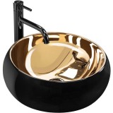 Lavoar pe blat REA Luna Gold/Black