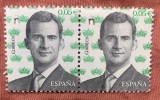 Pereche 2 Timbre Spania 2015 Regele Felipe al VI-lea 0.05 &euro; Neștampilat - A007