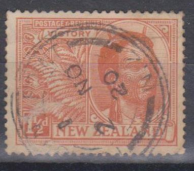 NEW ZEALAND, 1920, stampilat (G1) foto