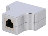 Splitter Ecranat RJ45 Soclu dublu, Logilink