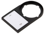 Cadru Plăcuță Descriptivă 30x50mm RMQ-Titan