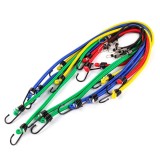 Set 12 corzi elastice pentru bagaje AMiO, cu carlige metalice