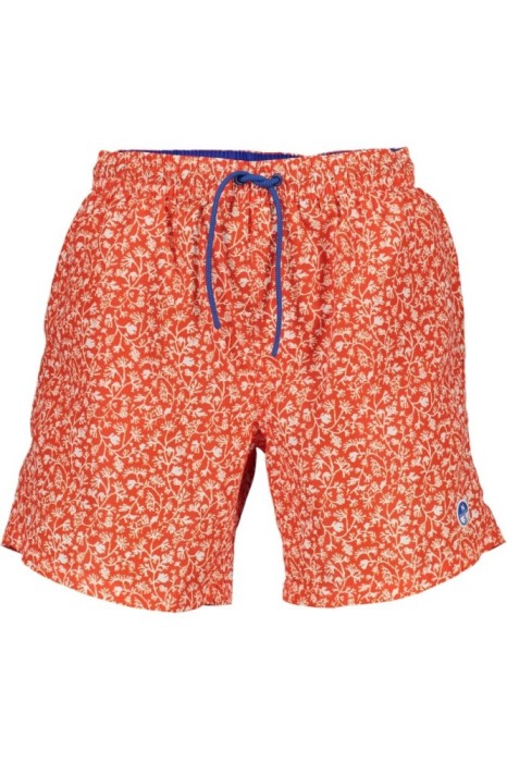 North Sails Pantaloni scurti de baie barbati, Regular fit, Rosu, S