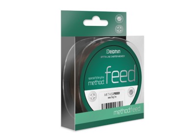 Monofilament Method Feed maron 0,25 mm./200 M - Delphin foto