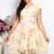 Rochie Eleganta Dantela imprimataMarimea