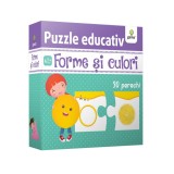 Puzzle educativ. Forme si culori