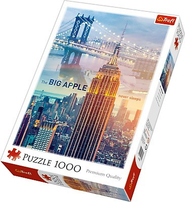 PUZZLE TREFL 1000 ZORI DE ZI LA NEW YORK SuperHeroes ToysZone foto