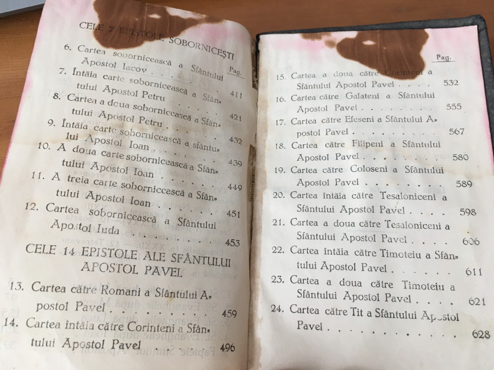 NOUL TESTAMENT TRADUCERE PATRIARHUL NICODIM 1941 EDITIA A IVA REV. SI COMPLETATA poza 5