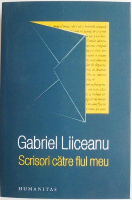 Scrisori catre fiul meu &amp;ndash; Gabriel Liiceanu (cartonata) foto