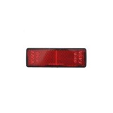 Dreptunghi reflectorizant&nbsp; rosu spate 90x32mm Cod: DISDC43 Automotive TrustedCars