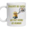 Cana alba personalizata &quot;inainte de cafea minion&quot;, INOVATIX&reg;. 330ml