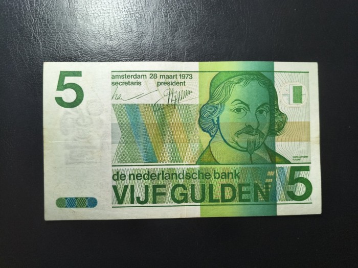 OLANDA 5 GULDENI 1973