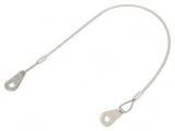 Cablu de Asigurare PVC Oțel Inoxidabil 320mm