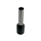 Set 100 bucati pini terminali izolati, E-LOCKS, tip E4012, ferule 1 x 4,00 mm2, lungime manson sertizare 12 mm