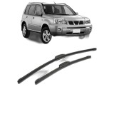 Cumpara ieftin Set stergatoare auto NISSAN X-TRAIL I (T30) din 2001-2013, pentru parbriz auto, 2 bucati, Bosch Aerotwin Retrofit, din cauciuc siliconat rezistent, NI