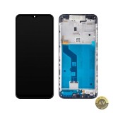 Display cu Touchscreen Motorola Moto E7 Plus cu Rama Negru Service Pack 5D68C17416
