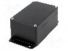 Carcasa aluminiu, 80mmx125mmx57mm, IP67, GAINTA - G108MFBK-IP67