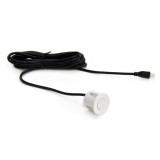 Senzor de parcare universal pentru sisteme de parcare aftermarket, diametru &Atilde; 22 mm, culoare alb, Amio