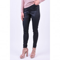 Pantaloni Luciosi Vero Moda Sophia Skinny Coated Black foto