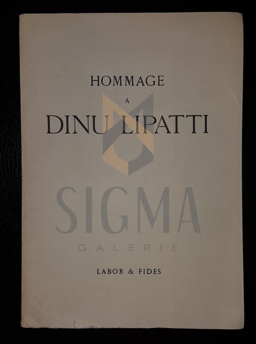 DINU LIPATTI - OMAGIU , 1950