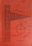 TESTE MATEMATICA, CLASA A X-A-GH. CROITORU, V. BLENDEA, GH. BLENDEA-249322
