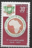 B2866 - Coasta de Fildes 1969 - Africa ,neuzat,perfecta stare