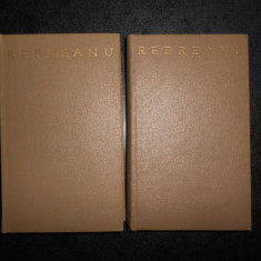 LIVIU REBREANU - OPERE ALESE 2 volume (1962, editie bibliofila, hartie tigarete)