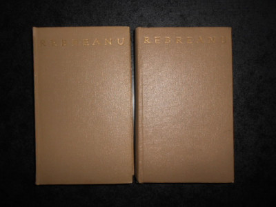 LIVIU REBREANU - OPERE ALESE 2 volume (1962, editie bibliofila, hartie tigarete) foto