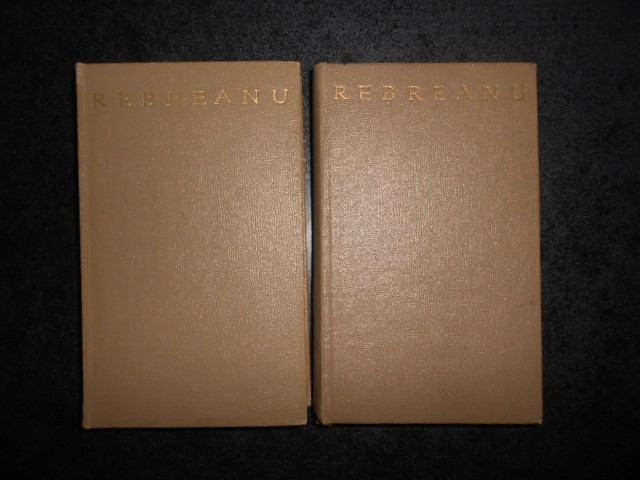 LIVIU REBREANU - OPERE ALESE 2 volume (1962, editie bibliofila, hartie tigarete)