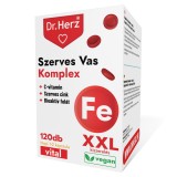 Capsule Fier organic + vitamina C + zinc + acid folic Dr Herz 120 buc