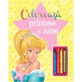 Coloreaza printese si zane, editie noua