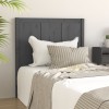 VidaXL Tăblie de pat, gri, 80,5x4x100 cm, lemn masiv de pin 818067