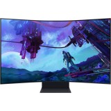 Monitor Gaming curbat LED VA SAMSUNG Odyssey Ark Gen. 2 LS55CG970NUXDU, 55&quot;, 4K UHD, 165 Hz, Negru