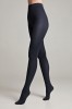 Ciorap Gros din Microfibră cu Efect 3D Trendy 150 Den, Navy, 5-XL Standard, Conte Elegant