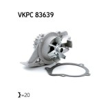 SKF Pompă de apă, răcire motor