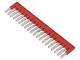 Punte de conectare piste roşie 20 Lăţime 5mm UL94V-0