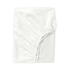 Cearsaf bumbac cu elastic, 140 x 200 cm, Alb, General