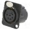 Conector, Neutrik, NC6FD-LX-B